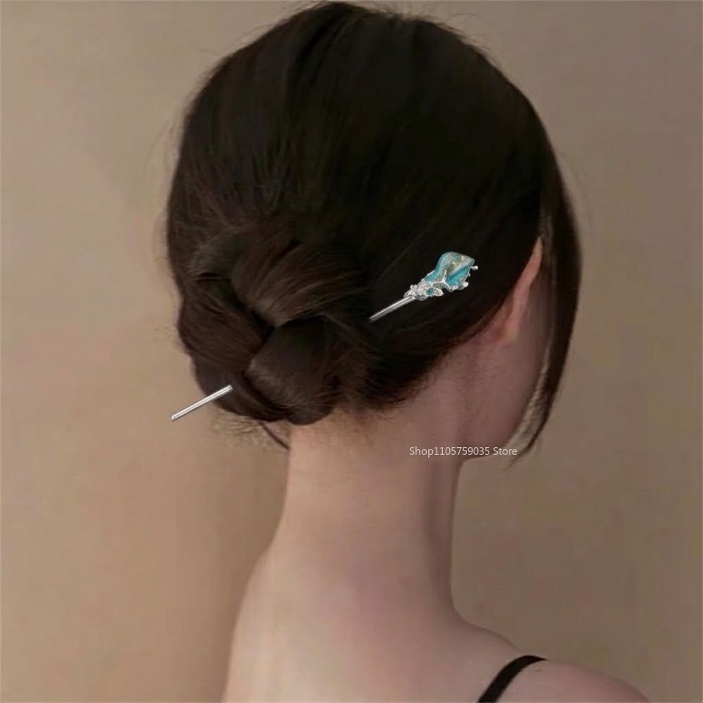 Vintage Tech Accessories - Chinesischer Stil Hanfu Kristall-Haarstab Vintage Klassische