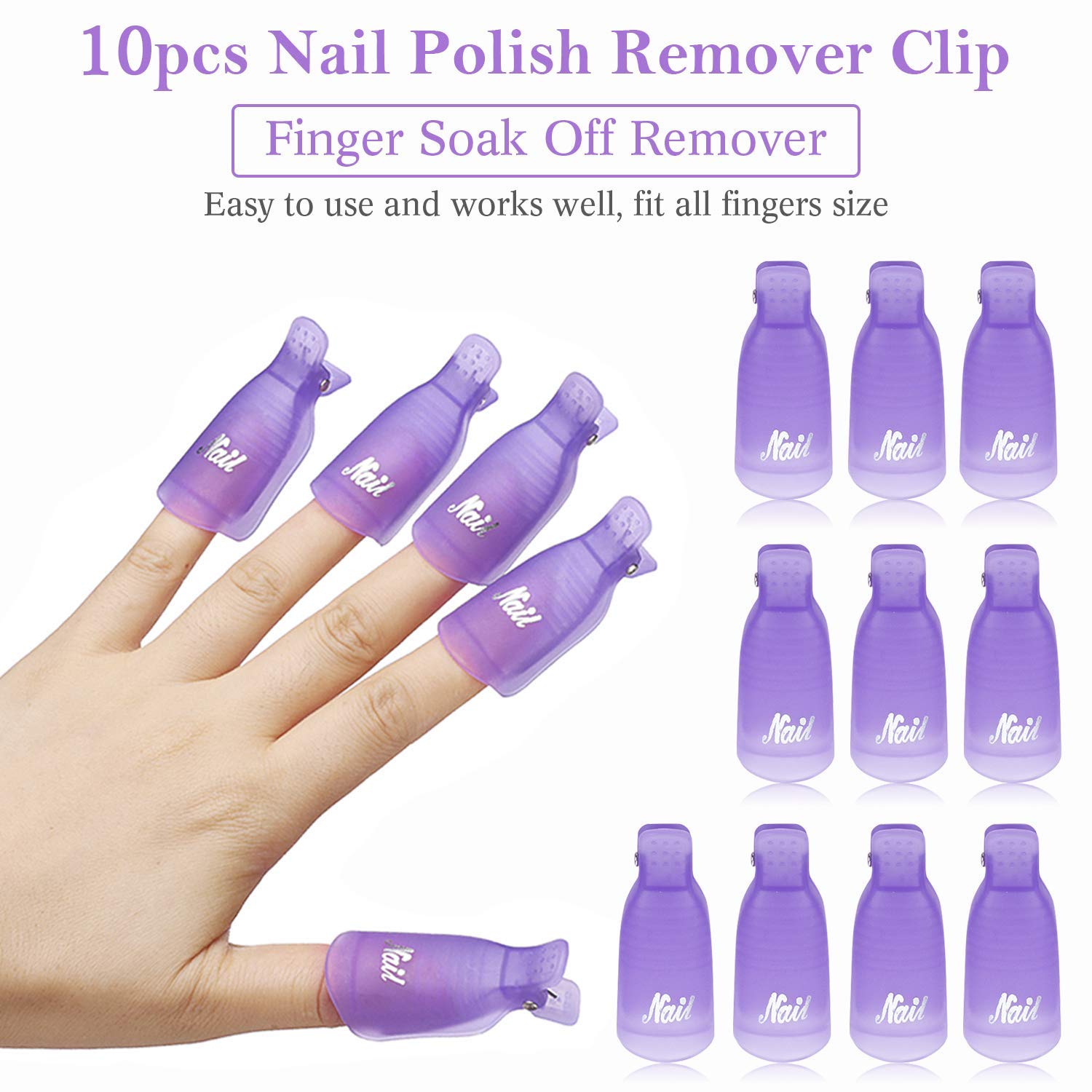 Nail Tech Accessories - LULAA 10 Stück/16 Stück Kunststoff Acryl
