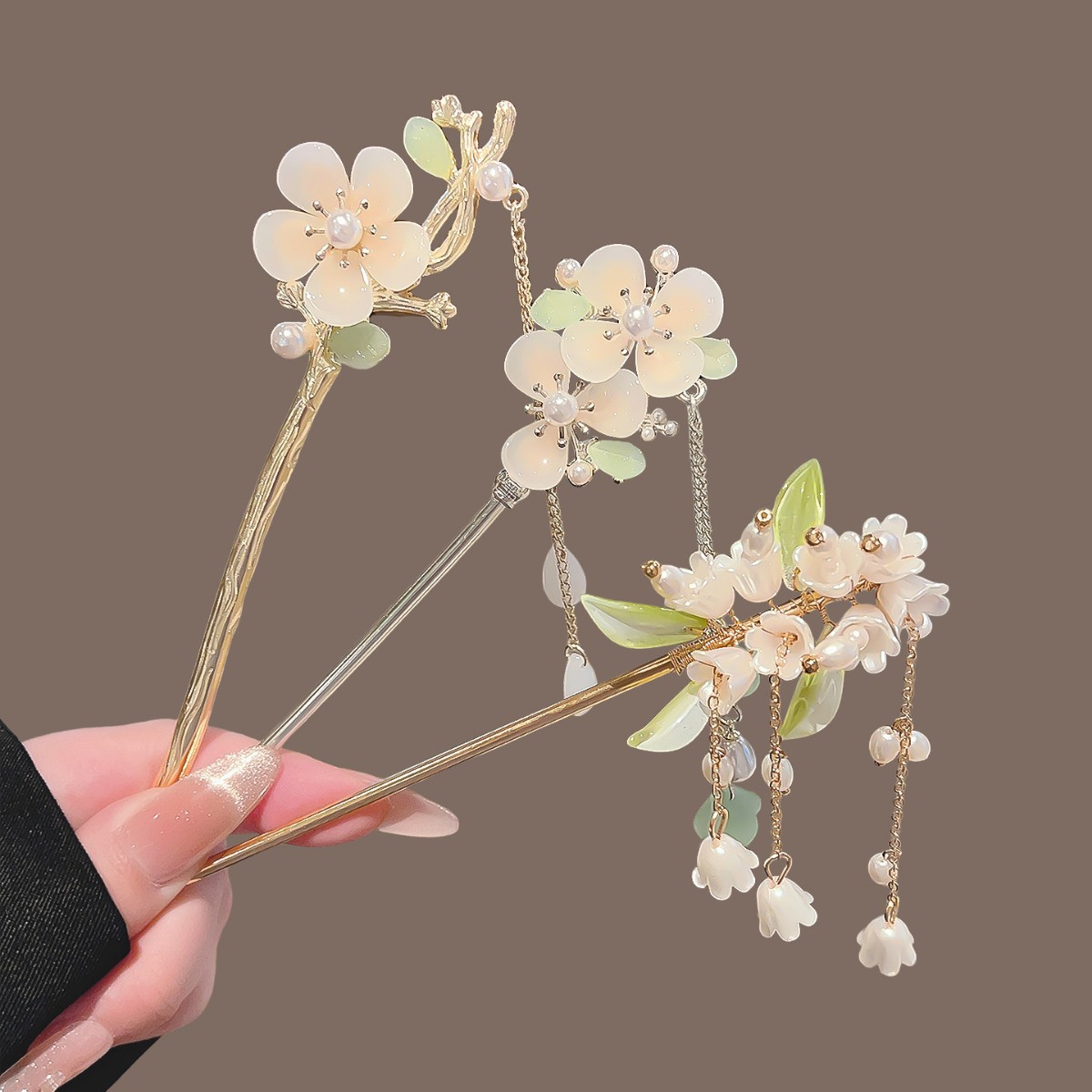 Tech Hair Accessories - Vintage Haarnadeln im chinesischen Stil mit