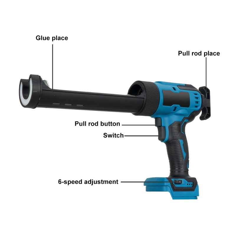 Power Bank Wireless - Elektrische Dichtpistole für Makita 18V Akku