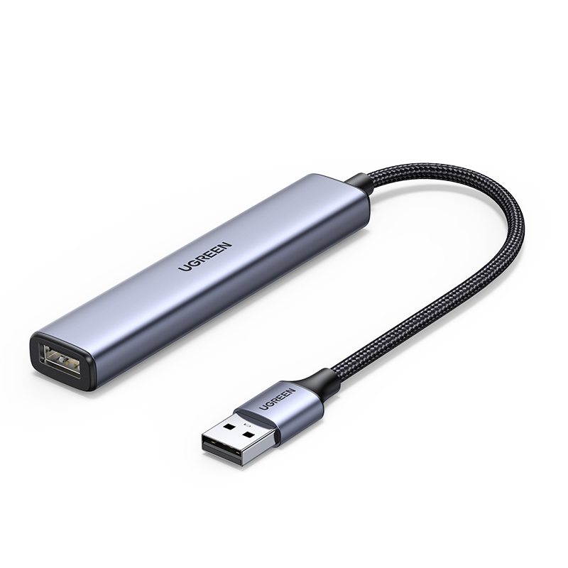 Type C Multiport Adapter - UGREEN USB-Hub mit 4 USB2.0-Anschlüssen, 1