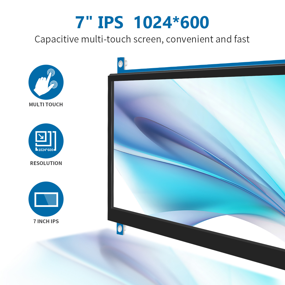 Usb Hub 7 Port - Raspberry Pi Touchscreen-Monitor 7-Zoll-HDMI-Bildschirmanzeige 1024 x