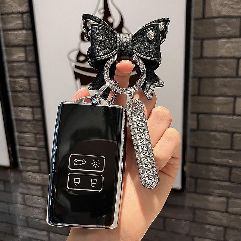 Tech Keychain Accessories - Autoschlüsselhülle für Renault Megane E-TECH ETECH