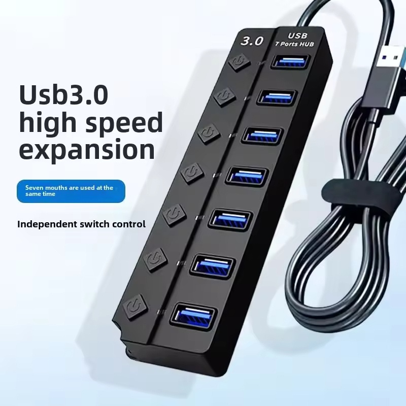Usb Hub 7 Port - USB 3.0 Stromadapter 4/7 Ports USB-Verteiler-Hub