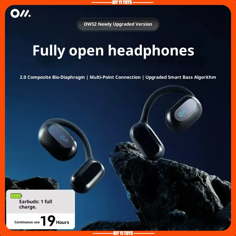 Power Bank Wireless - Oladence Ows 2 5.3 Bluetooth-Kopfhörer, kabellos,