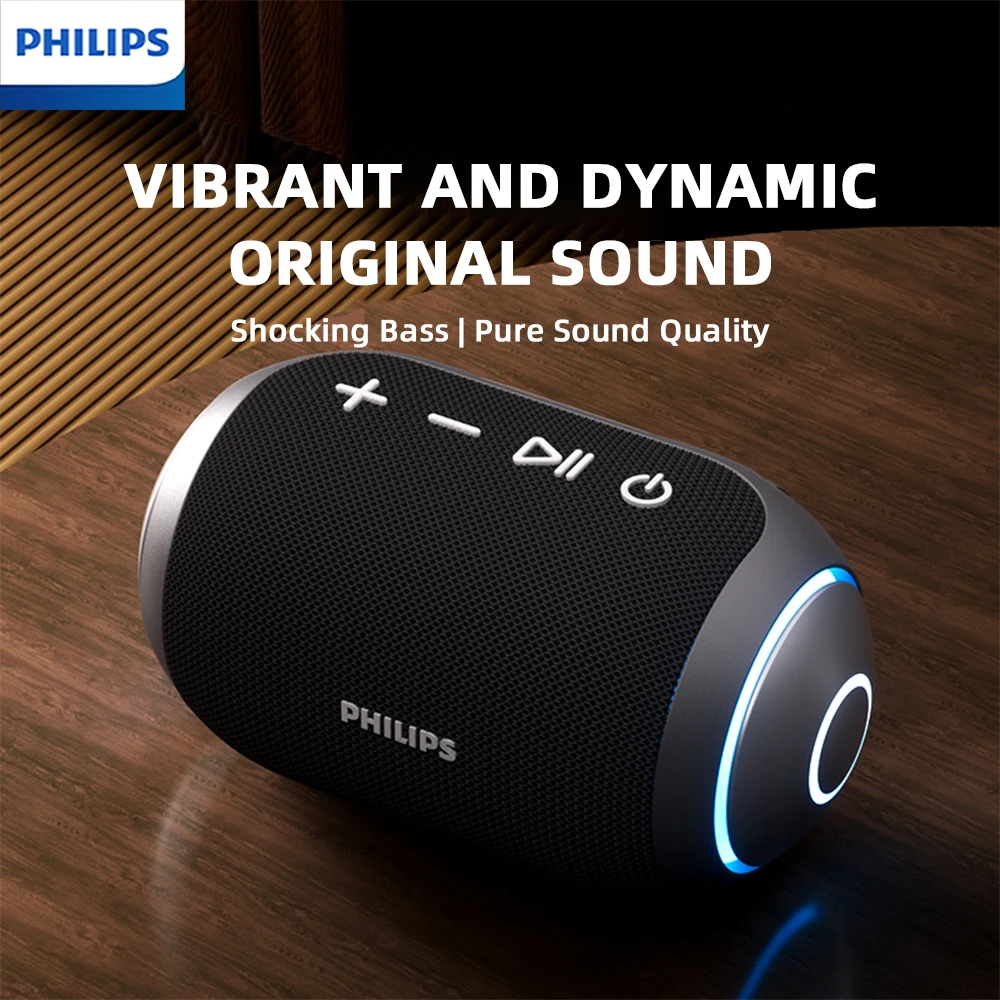 Power Bank Wireless - Philips TAS3209 Tragbarer kabelloser Outdoor-Lautsprecher mit