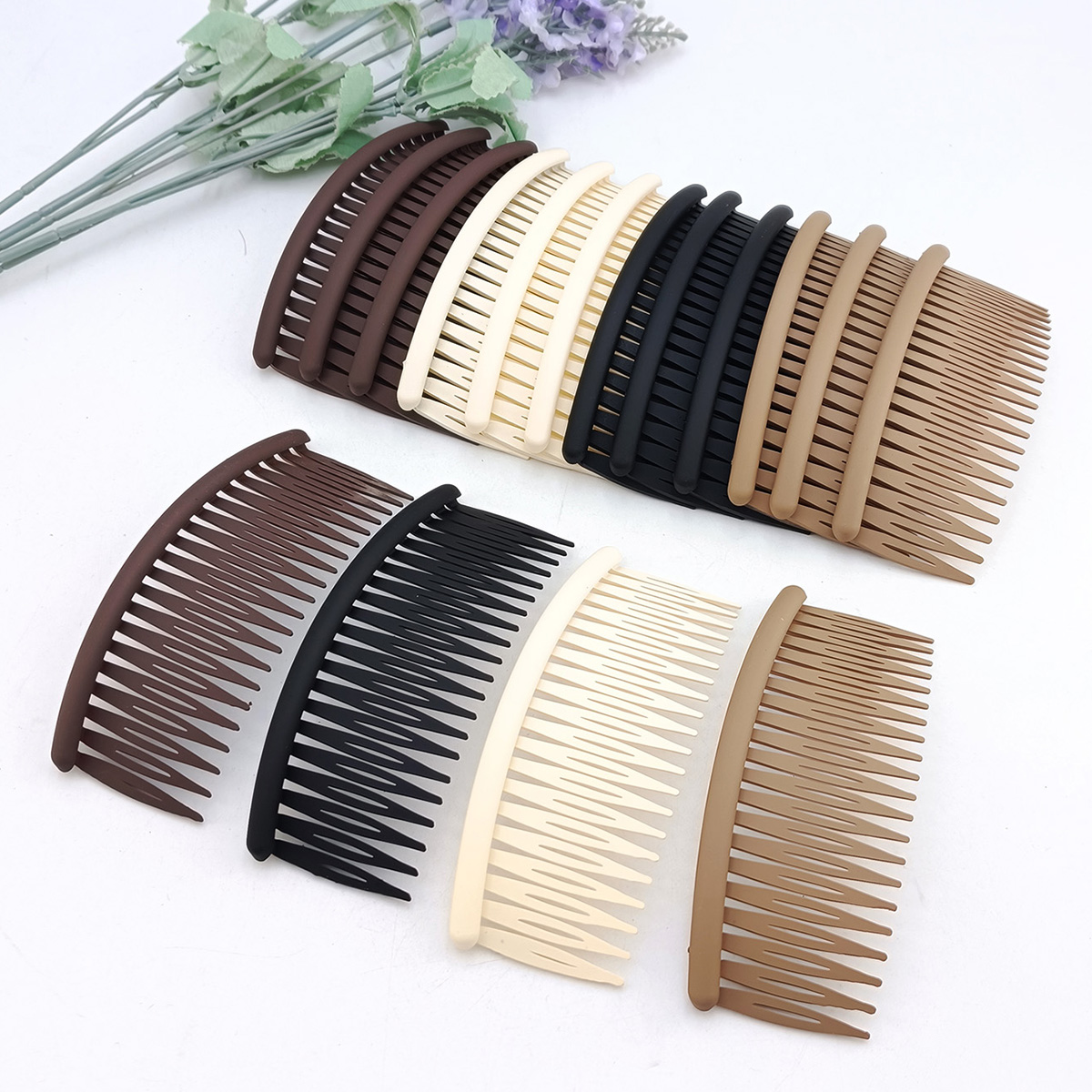 Tech Hair Accessories - 1/12 PCS Frauen Haar Kamm Große
