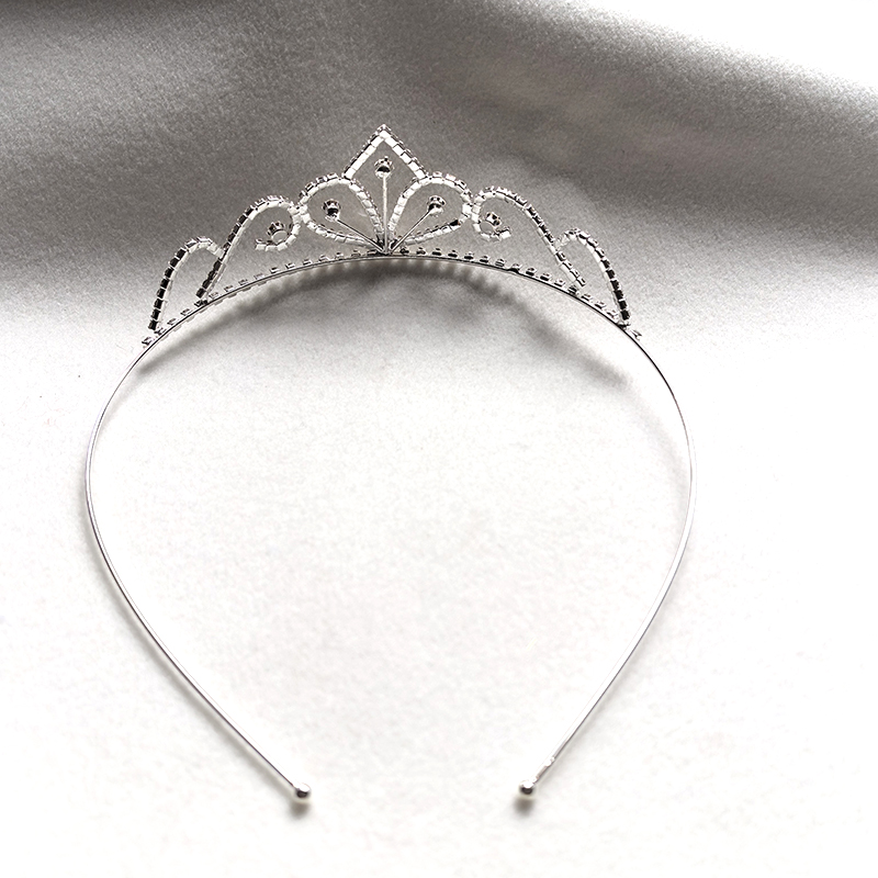 Silberfarbene Strass-Brautkron – Tech Hair Accessories Bewertung und Preis