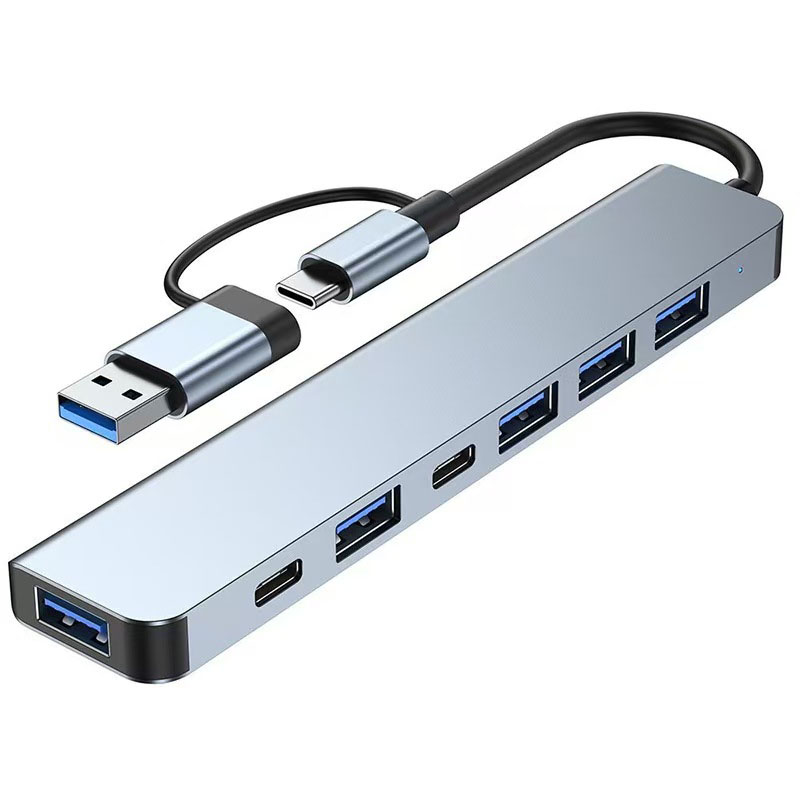 5/7/8-Port USB A C Hub Konzent – Usb Hub 7 Port Bewertung und Preis