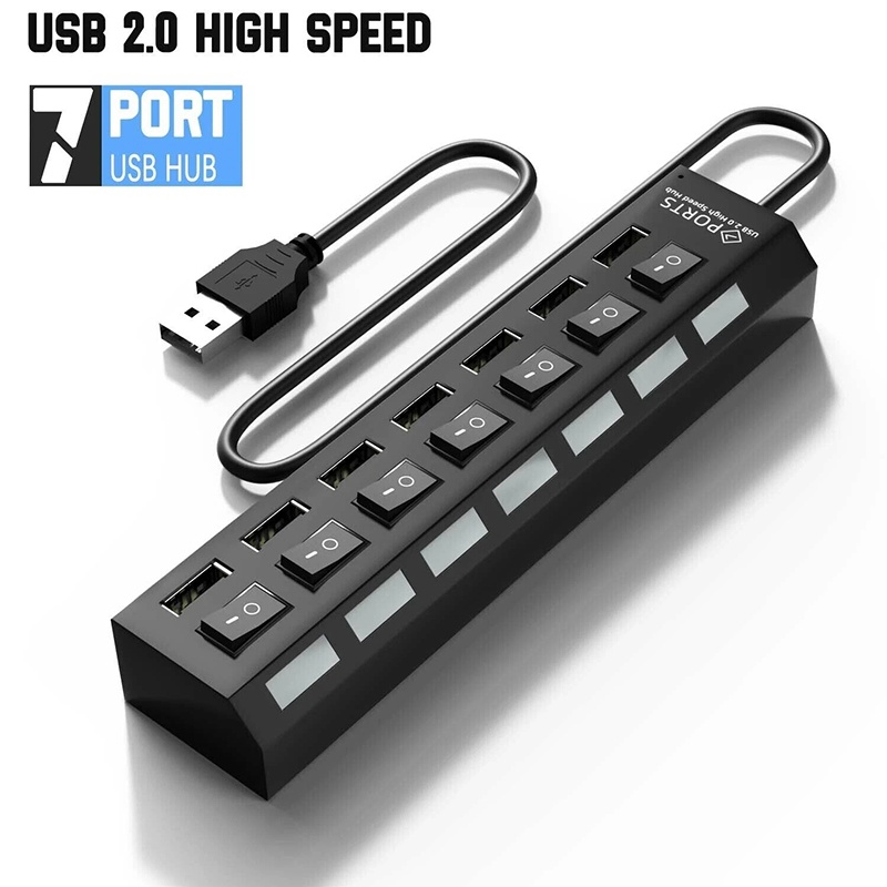 7-in-1 USB 3.0 Hub Multi-USB-S – Usb Hub 7 Port Bewertung und Preis