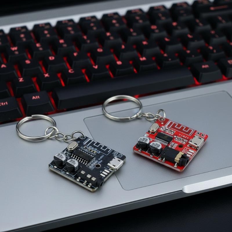 Leiterplatten-Schlüsselanhänge – Tech Keychain Accessories Bewertung und Preis