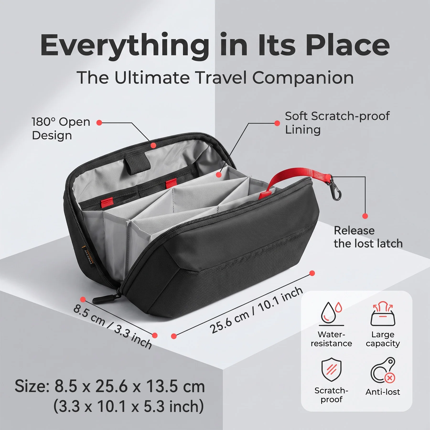 Reise-Technik-Organizer-Tasche – Tech Accessories Case Bewertung und Preis