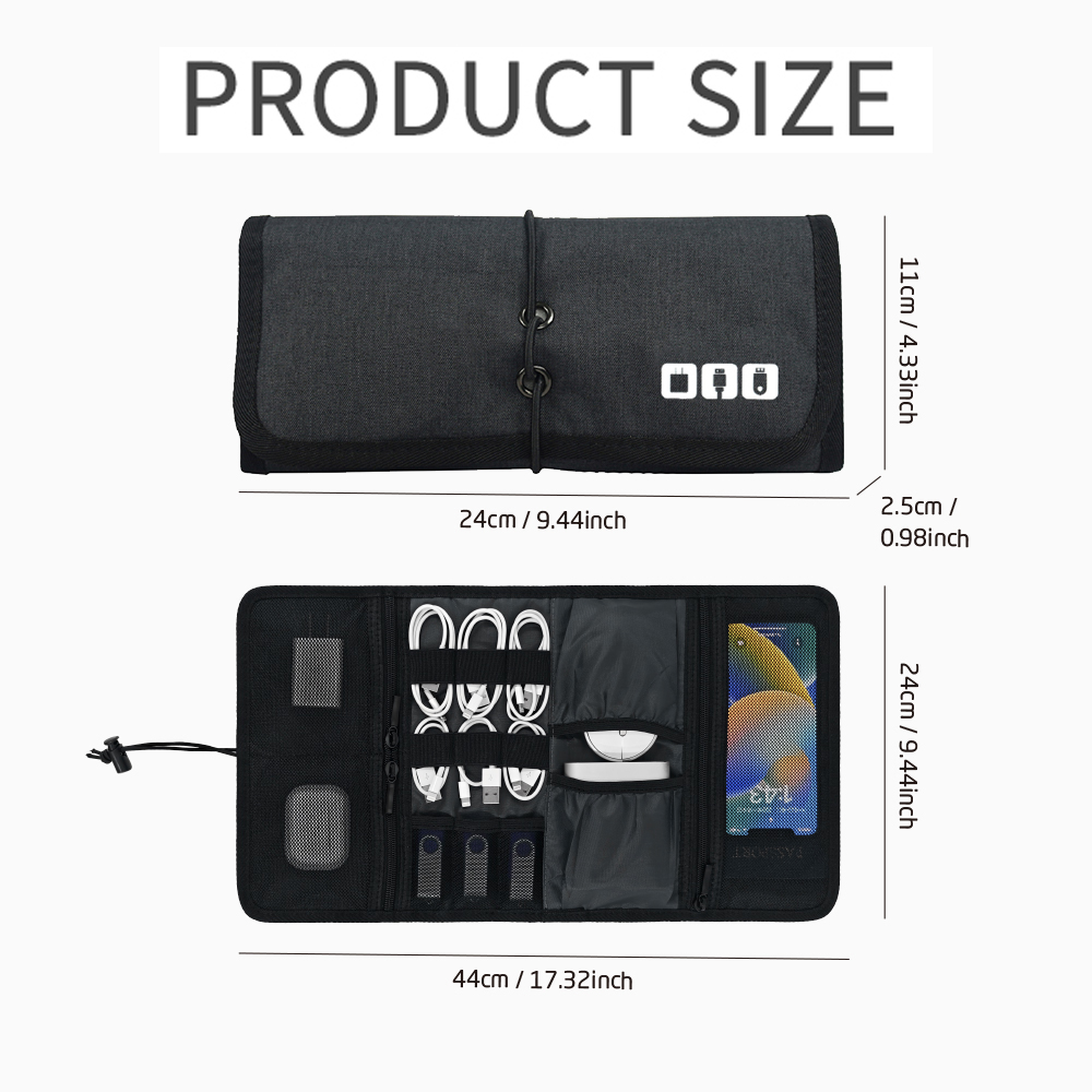 Tech-Organizer-Tasche Kabelauf – Tech Accessories Case Bewertung und Preis