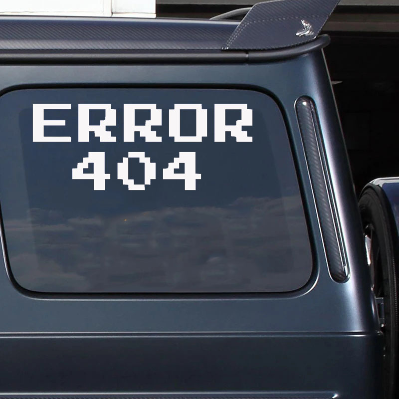 Error 404 Pixel Font Autoaufkl – Tech Trend Accessories Bewertung und Preis