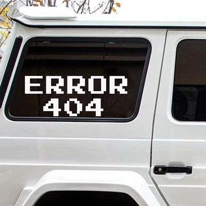 Error 404 Pixel Font Autoaufkl – Tech Trend Accessories Bewertung und Preis