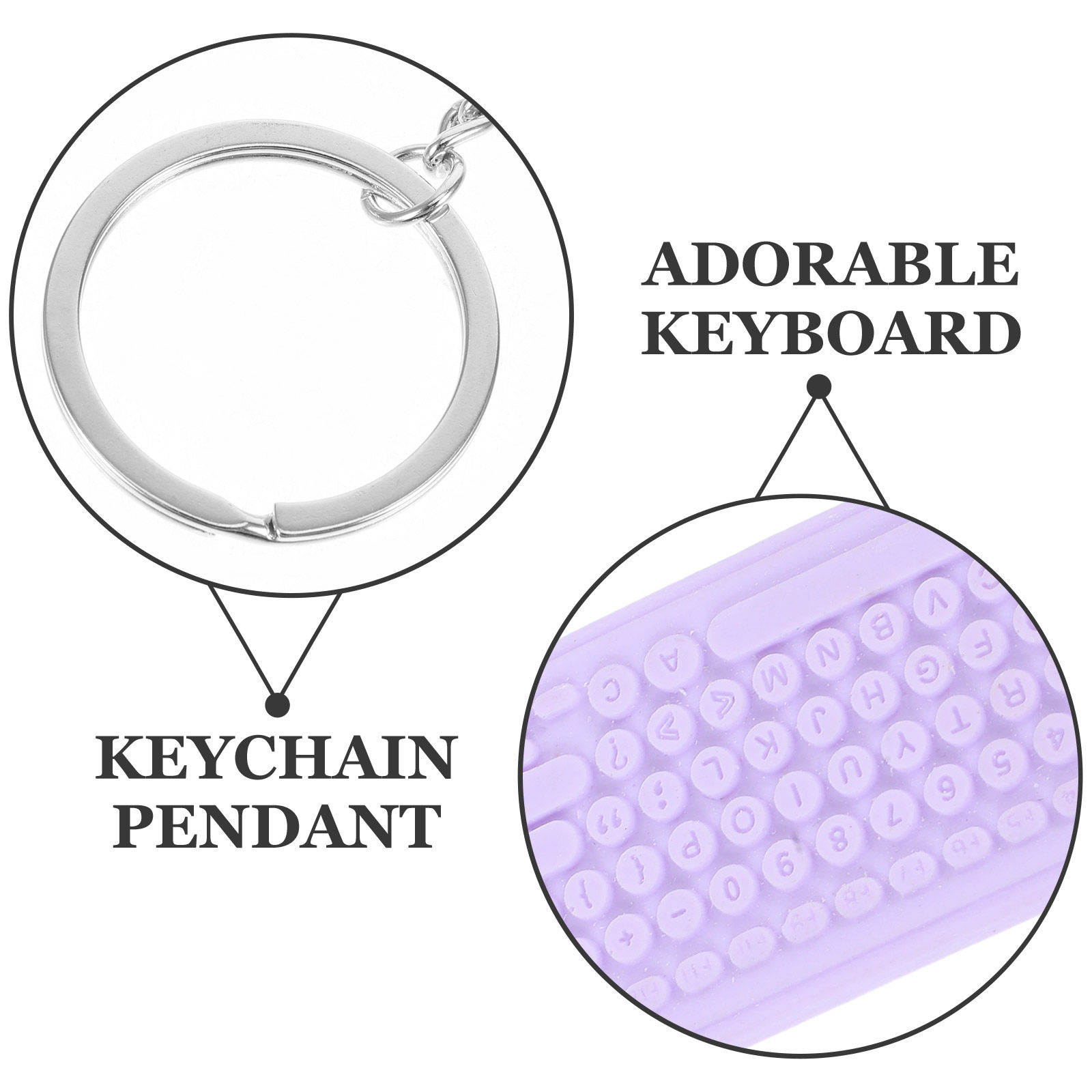 Miniatur-Tastatur-Maus-Schlüss – Tech Keychain Accessories Bewertung und Preis