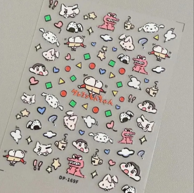 Crayon Shin-chan Kreatives Pap – Nail Tech Accessories Bewertung und Preis
