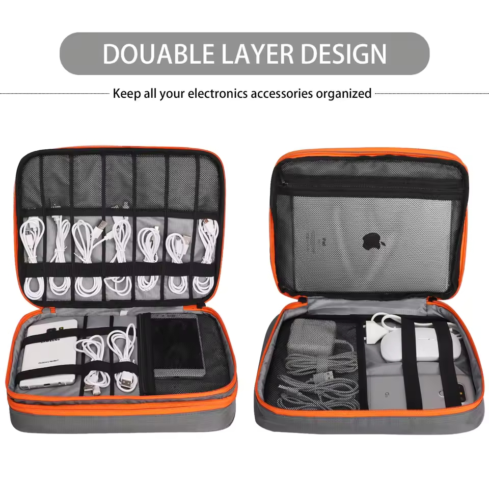 Reise-Doppelschicht-Digital-Au – Tech Accessories Case Bewertung und Preis