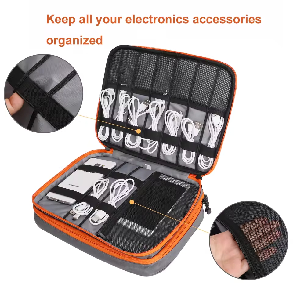 Reise-Doppelschicht-Digital-Au – Tech Accessories Case Bewertung und Preis