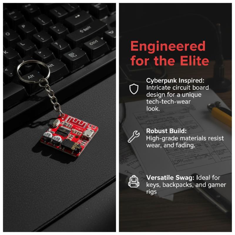 Leiterplatten-Schlüsselanhänge – Tech Keychain Accessories Bewertung und Preis