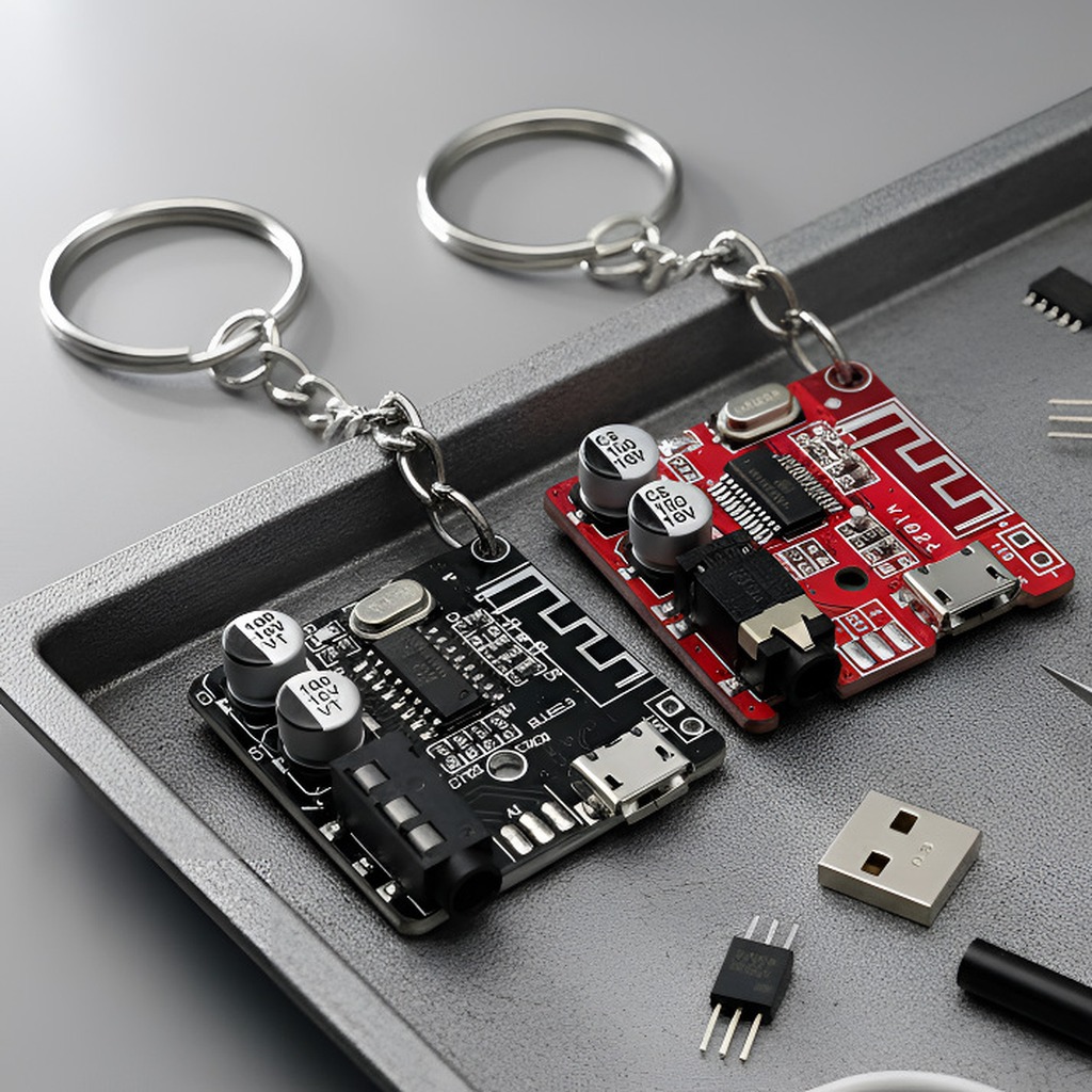 Cyberpunk-Stil Leiterplatten-S – Tech Keychain Accessories Bewertung und Preis